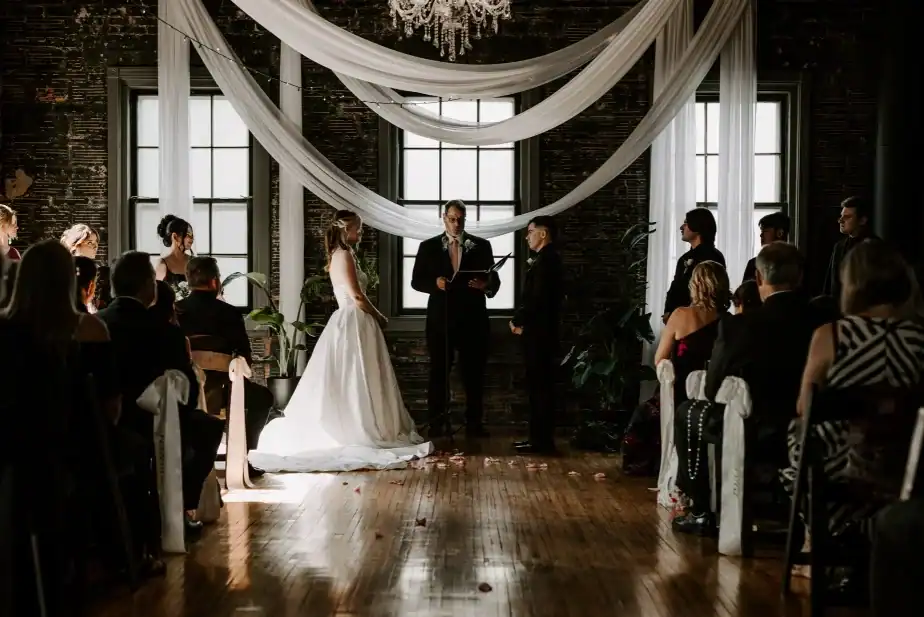 Gainesville Ga Wedding Venue NHP Ceremony Bride and Groom Gainesville Ga Wedding Venue NHP Ceremony Bride and Groom