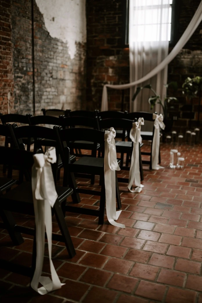 North georgia wedding venues ceremony bows