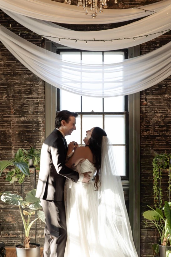 North georgia wedding venues laughing ceremony moment