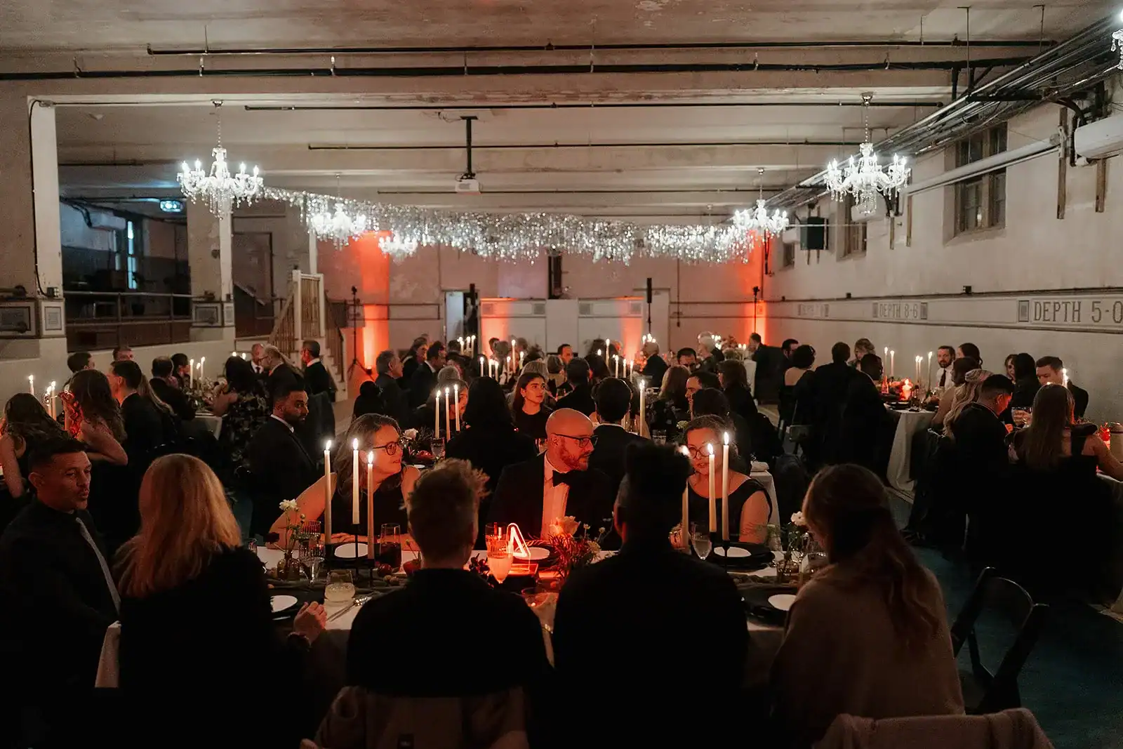 New Holland Parlor Gainesville GA Wedding Venue pool room neon dining result