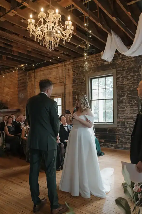 New Holland Parlor Gainesville GA Wedding Venue vows result